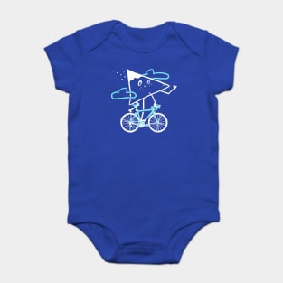 Mountain Biking Baby Bodysuit